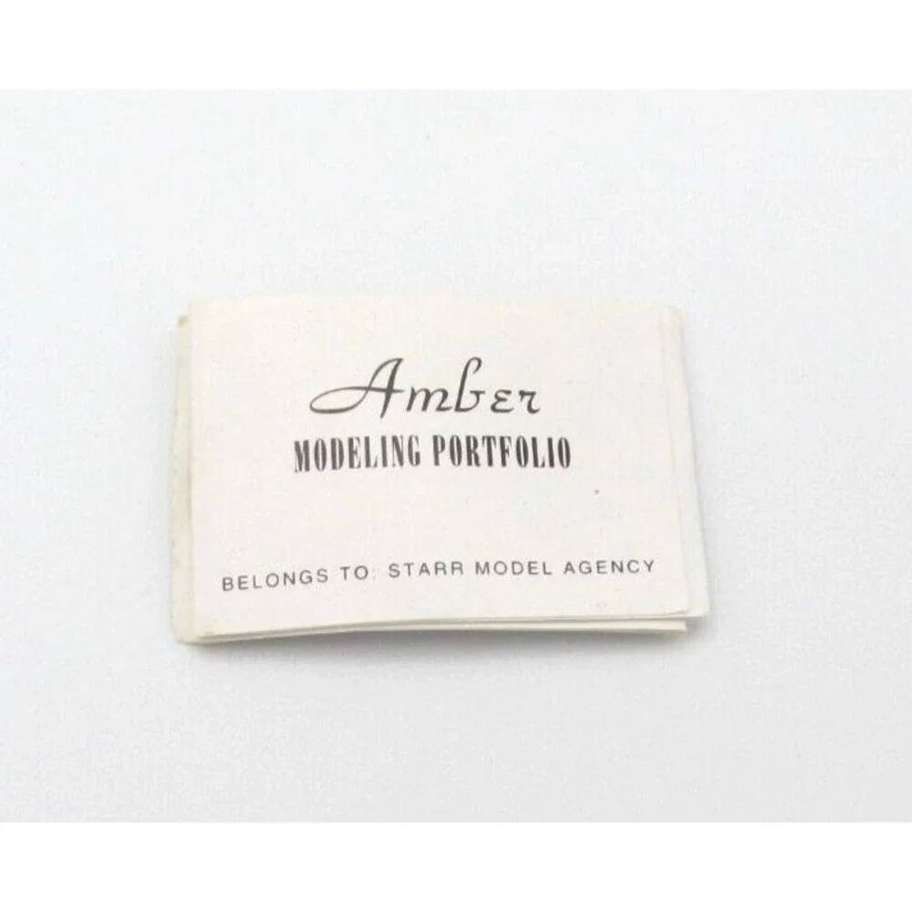 Dawn Modeling Portfolio Amber Model Agency Fashion doll vintage replacement book